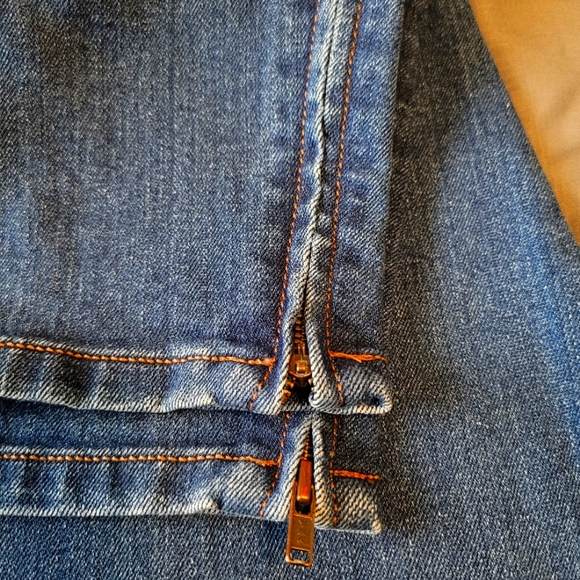 Loft Curvy Skinny Ankle -Sz 8, Blue, GUC - Picture 10 of 11